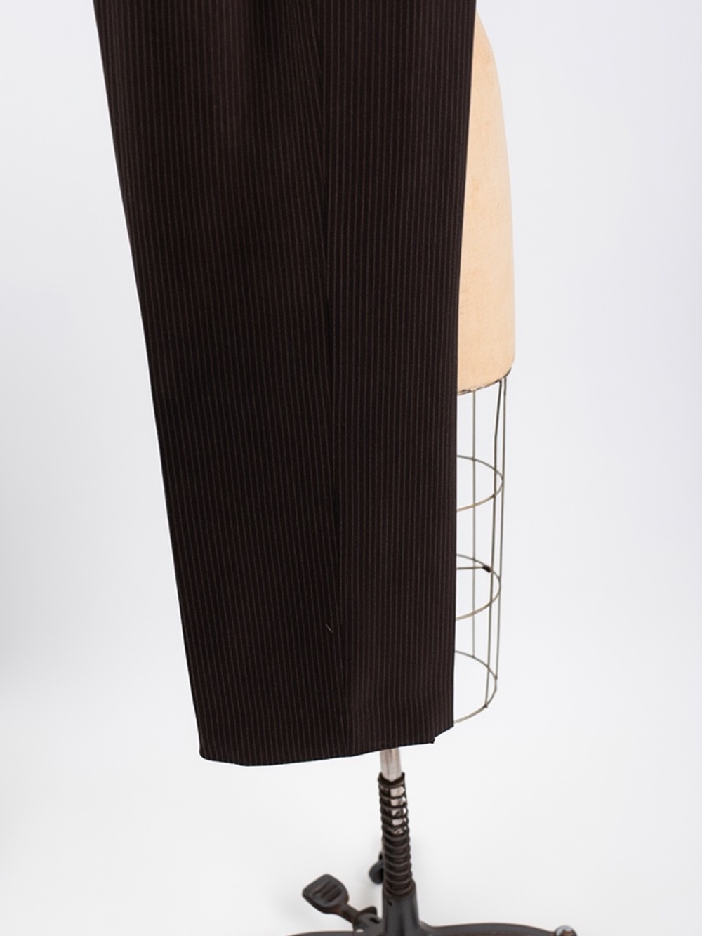 Tahari  Brown Pinstripe Pant Suit - Picture 5 of 10